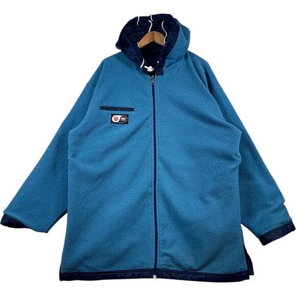 Vintage Nike Reversible Fleece Lined Hooded Jacket Large - Picture 7 of 13